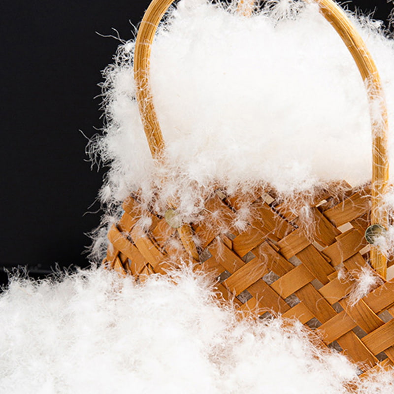 50% penugem de ganso branca pura