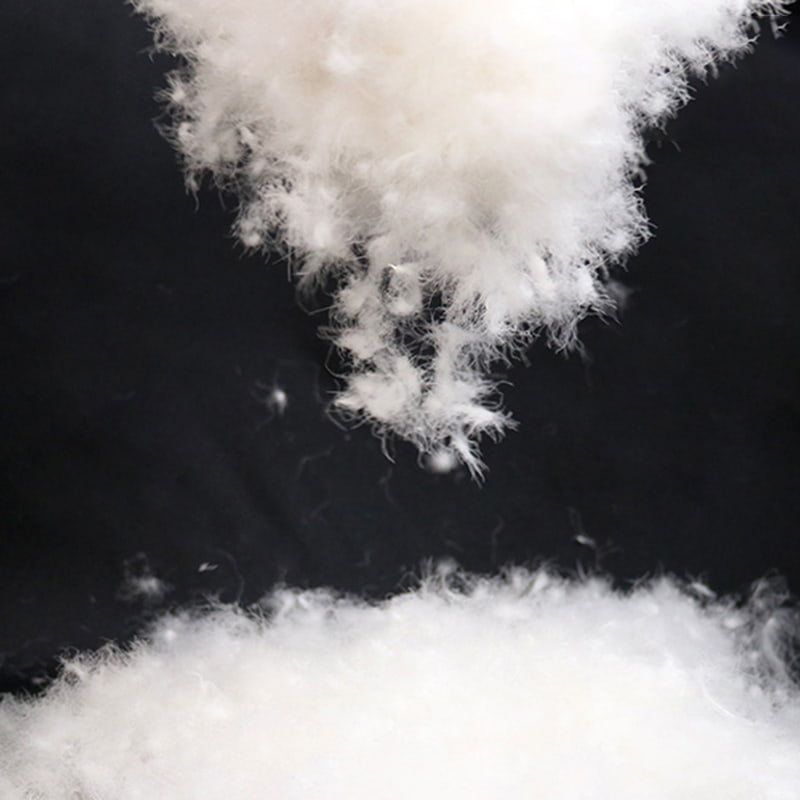 90% penugem de pato branco puro 90% penugem de pato branco puro